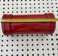 Труба бетоновода двухслойная ST52 t=5мм (3мм+2мм) DN125 310мм