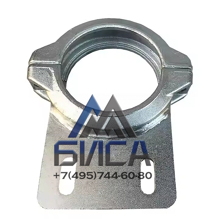 Замок бетоновода DN125 (148 мм) 2 болта с пластиной SCHWING