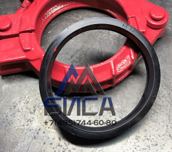 Замок болтовой c уплотнением DN125 SK148 SANY