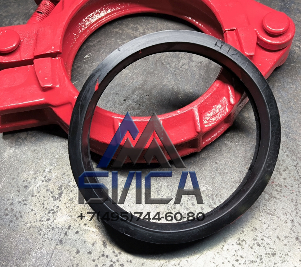 Замок болтовой c уплотнением DN125 SK148 SANY