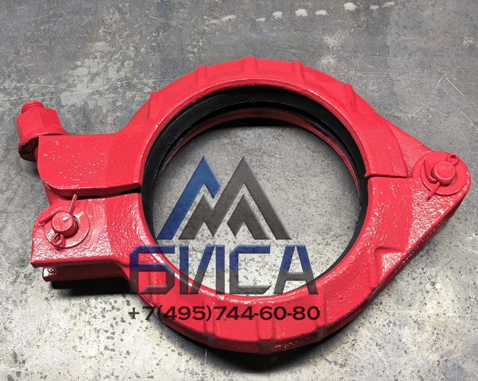 Замок болтовой c уплотнением DN125 SK148 SANY