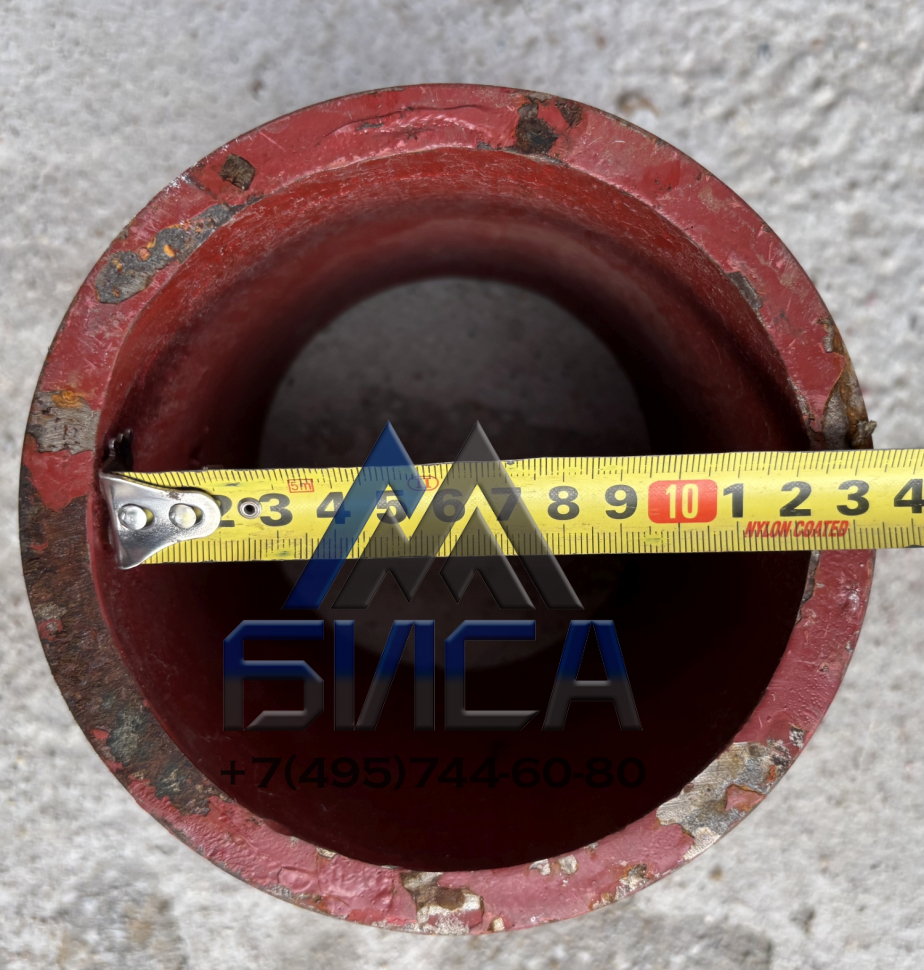 Колено бетоновода DN125 8,6° 165мм SCHWING