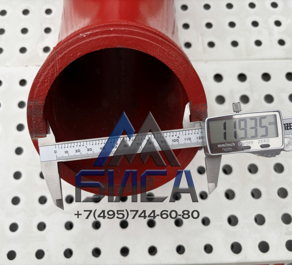 Колено бетоновода DN125 R275 90° SK 148