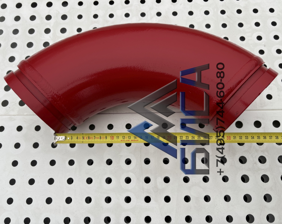 Колено бетоновода DN125 R275 90° SK 148