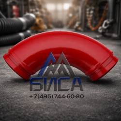 Колено бетоновода DN125 R275 90° SK 148