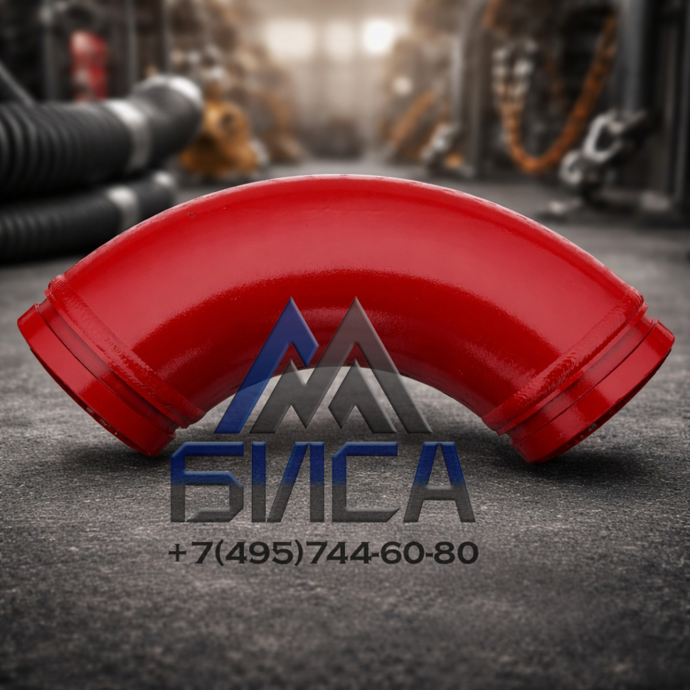 Колено бетоновода DN125 R275 90° SK 148