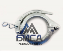 Замок рычажный оцинкованный кованый DN125 SK148