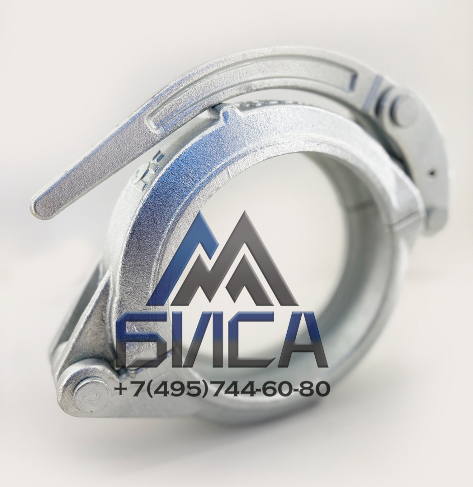 Замок рычажный оцинкованный кованый DN125 SK148