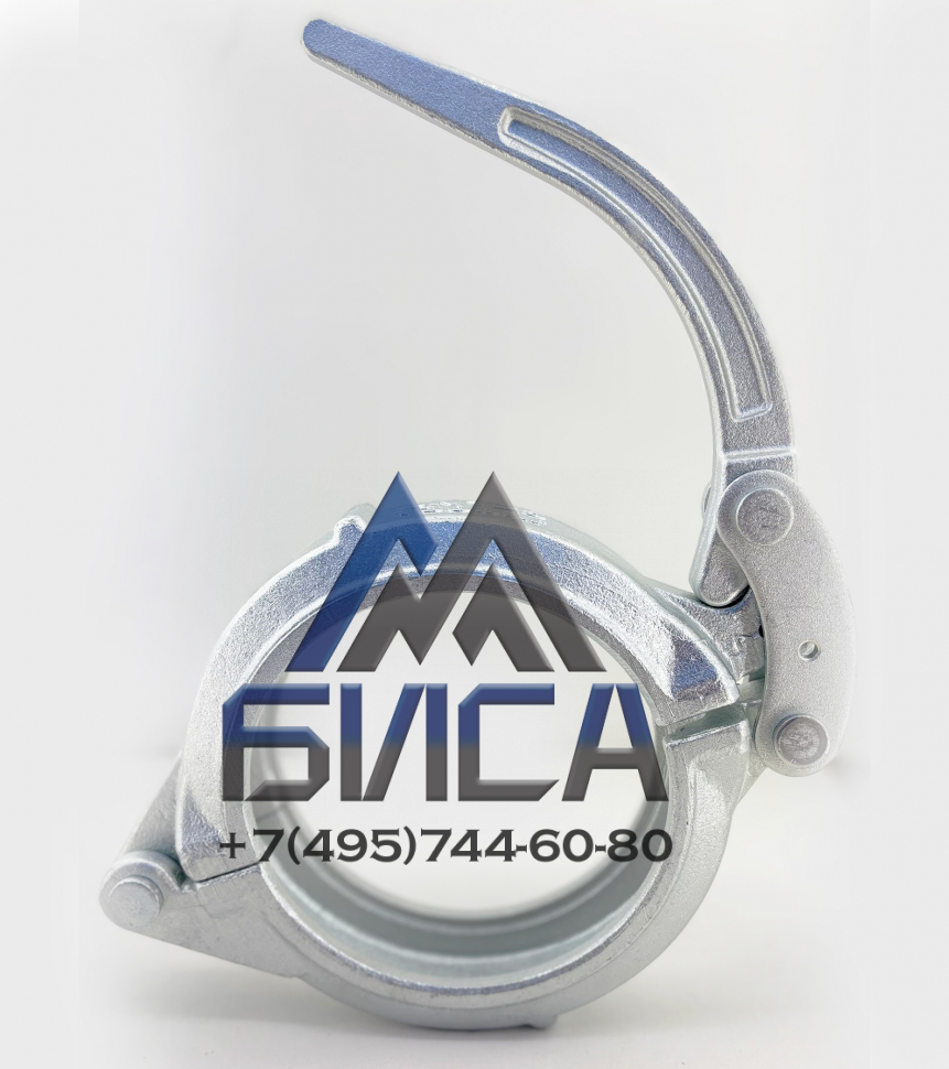 Замок рычажный оцинкованный кованый DN125 SK148