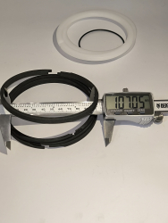 Комплект поршневых колец подающего гидроцилиндра 1400-110/63  PUTZMEISTER