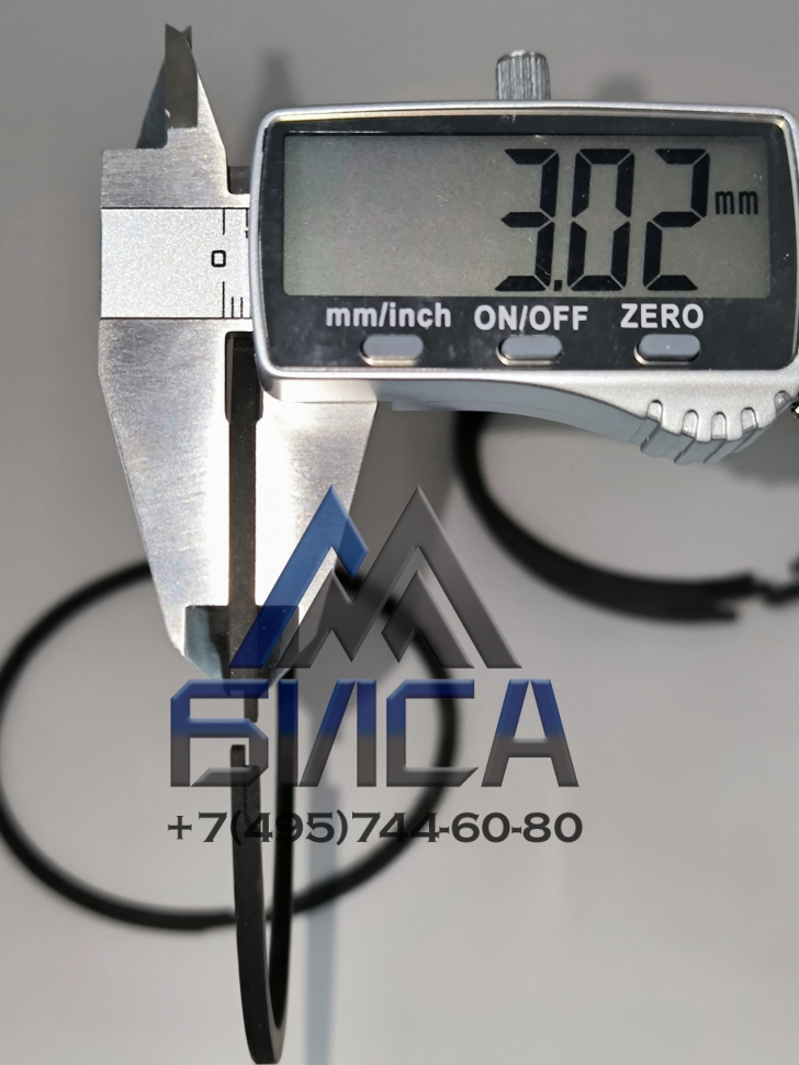 Комплект поршневых колец подающего гидроцилиндра 1400-110/63  PUTZMEISTER