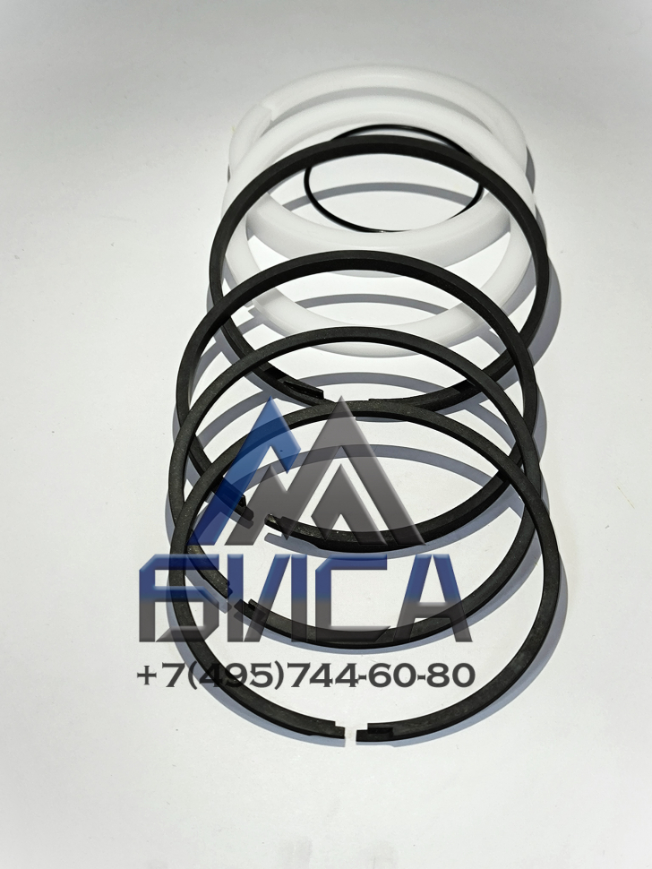 Комплект поршневых колец подающего гидроцилиндра 1400-110/63  PUTZMEISTER