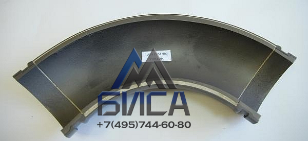 Колено бетоновда двухслойное DN125 R275 90°, толщина стенок 14 мм (12+2 мм), CIFA