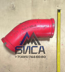 Колено бетоновода DN125 0.8M45 SK148 SANY