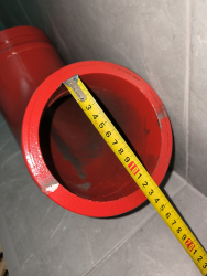 Колено бетоновода двухслойное DN125*R190,5*90° (R225) SK 148