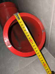 Колено бетоновода двухслойное DN125*R190,5*90° (R225) SK 148