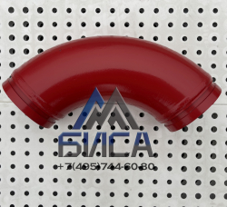 Колено бетоновода двухслойное DN 125 R275 90° SK 148