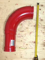 Колено бетоновода DN125 R275 90° + 211 SK 148 SANY