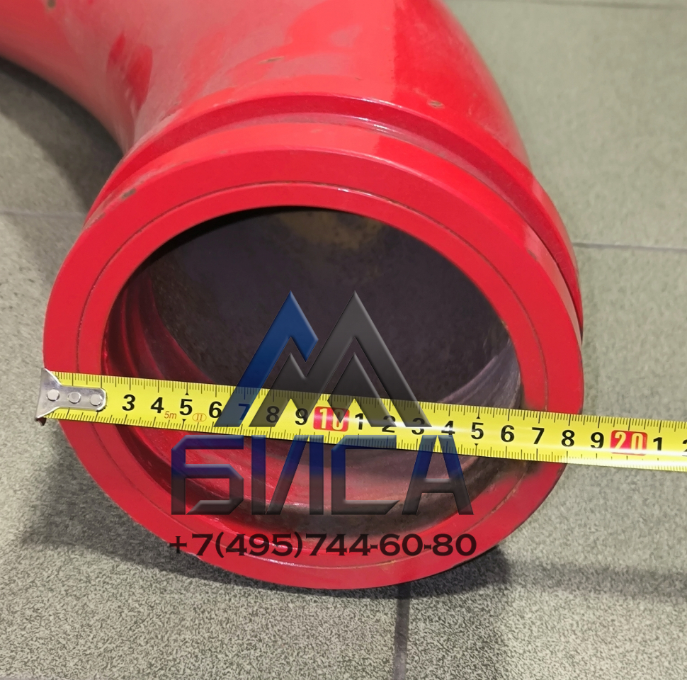 Колено двухслойное DN 150 R400 90° SK185 SANY