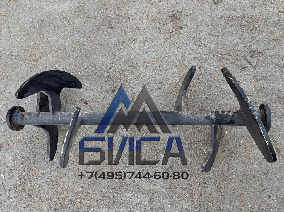 Вал подмешивателя центральный с лопастями SCHWING