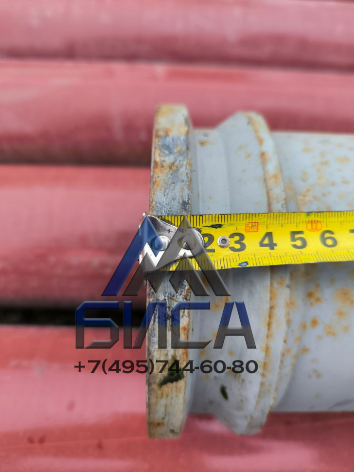 Разгонная труба двухслойная (7+3мм) DN150-125 L1290 ZX200-SK168 CIFA