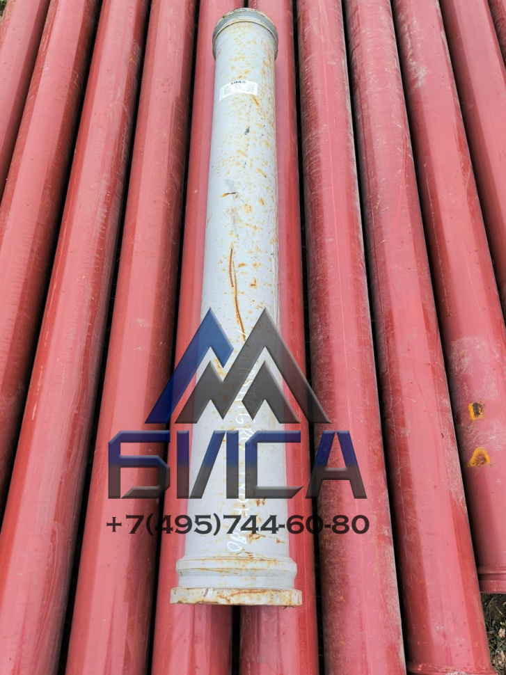 Разгонная труба двухслойная (7+3мм) DN150-125 L1290 ZX200-SK168 CIFA