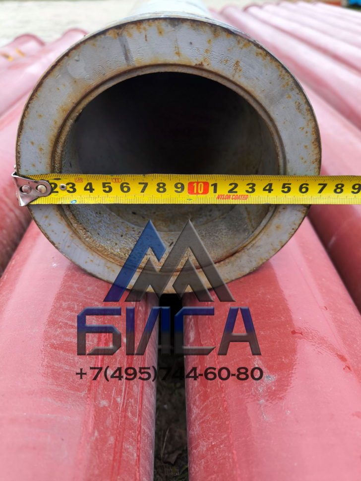Разгонная труба двухслойная (7+3мм) DN150-125 L1290 ZX200-SK168 CIFA