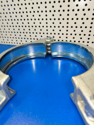 Замок рычажный оцинкованный кованный регулируемый DN 125 SK CIFA