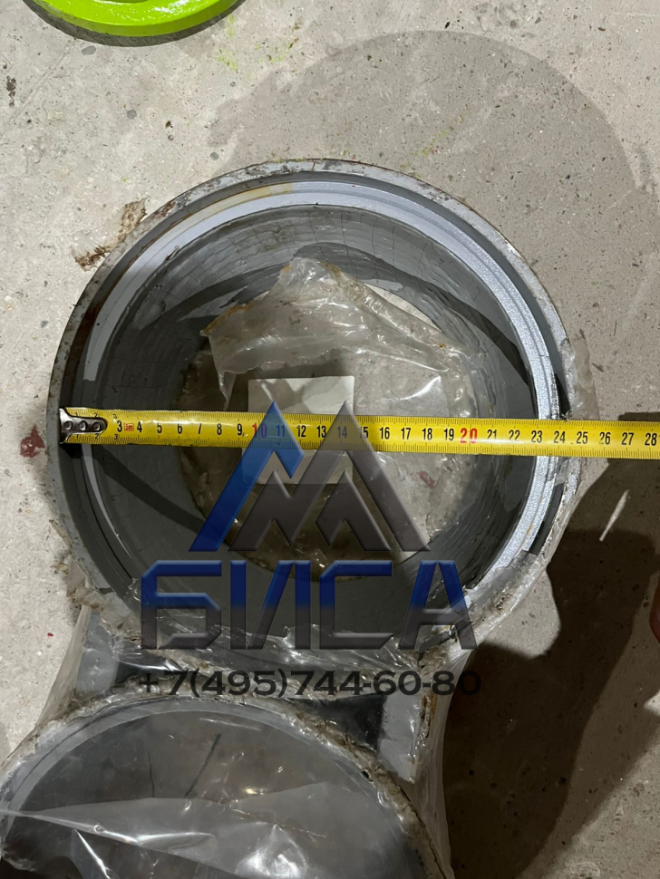 Промежуточное кольцо на бетоноподающий цилиндр DN230, PUTZMEISTER