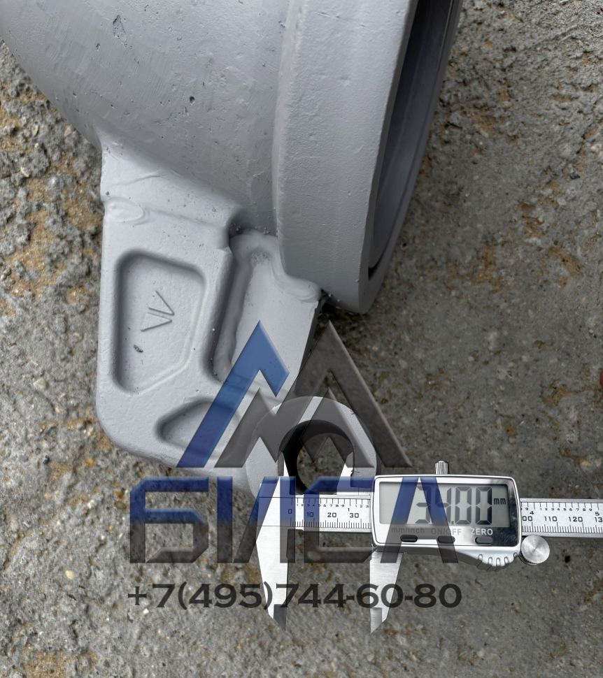 Колено откидное с шароуловителем DN180-150 ZX CIFA (Италия)