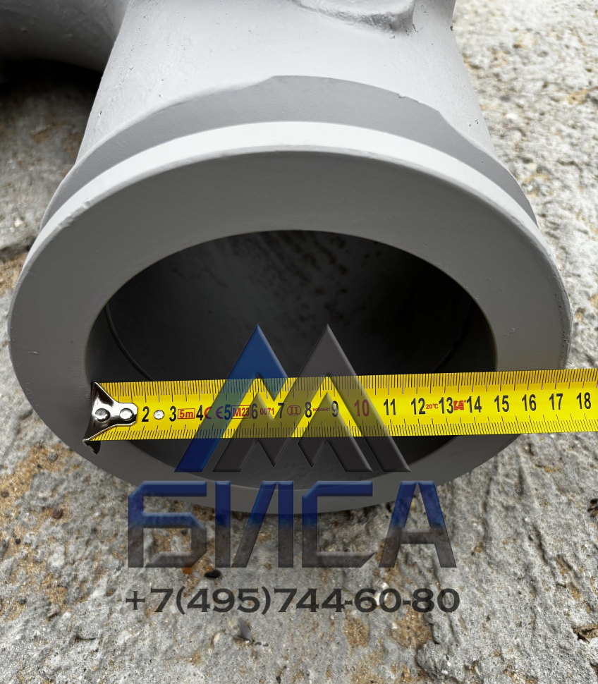 Колено откидное с шароуловителем DN180-150 ZX CIFA (Италия)