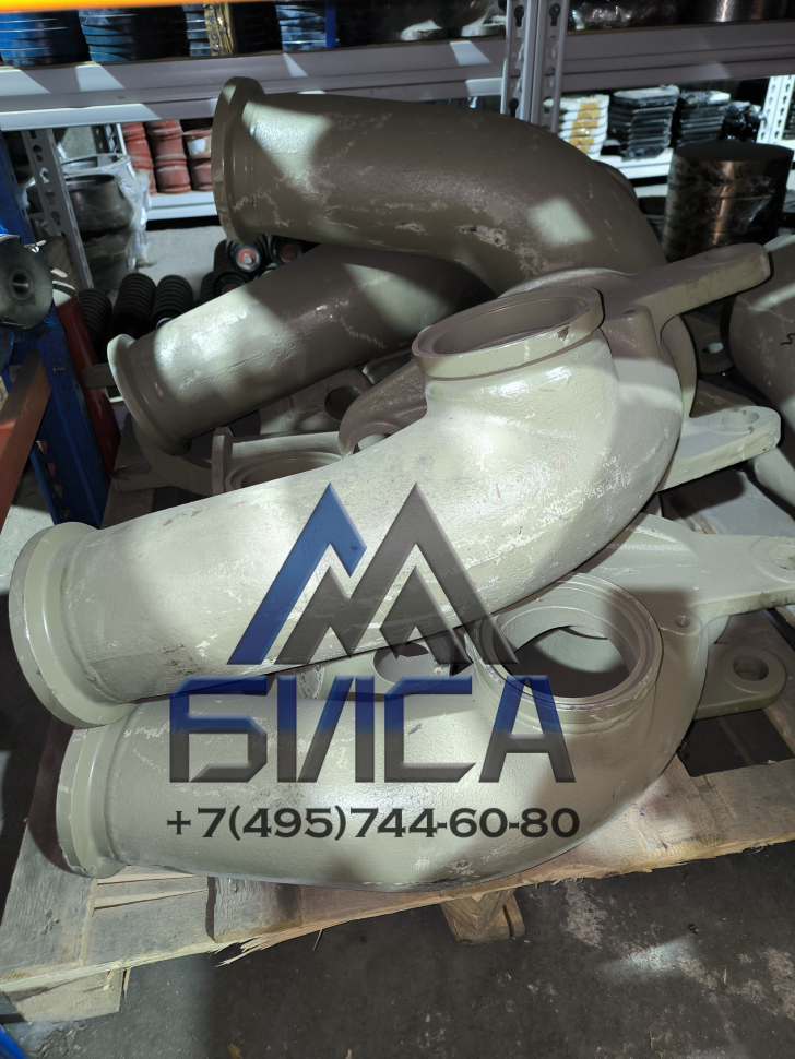 Колено первое откидное DN150 ZX с шароуловителем PUTZMEISTER