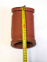 Колено бетоновода DN100 R250 (235) 30° SK 127 CIFA