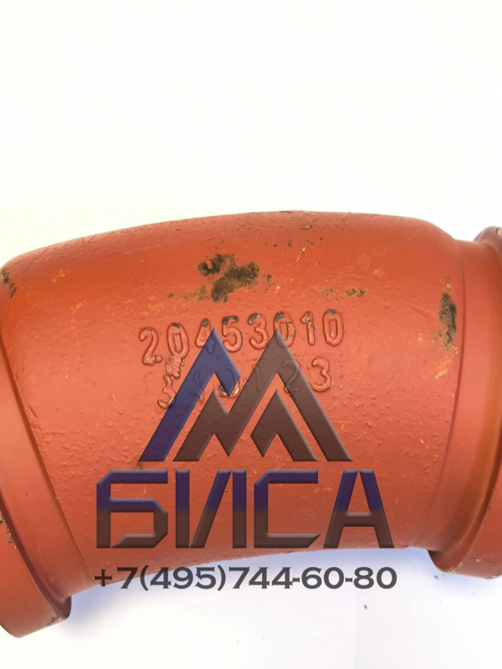 Колено бетоновода DN100 R250 (235) 30° SK 127 CIFA