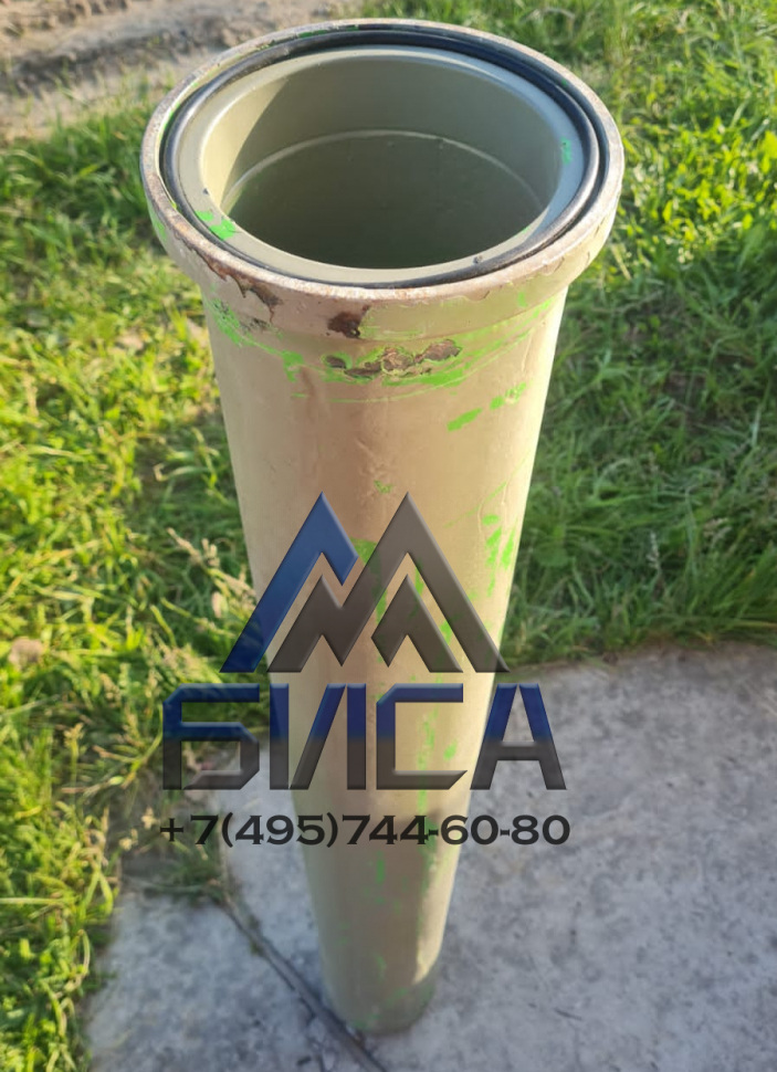 Бетоновод усиленный DN 125 мм t=6 мм L=3000 мм, фланец ZX