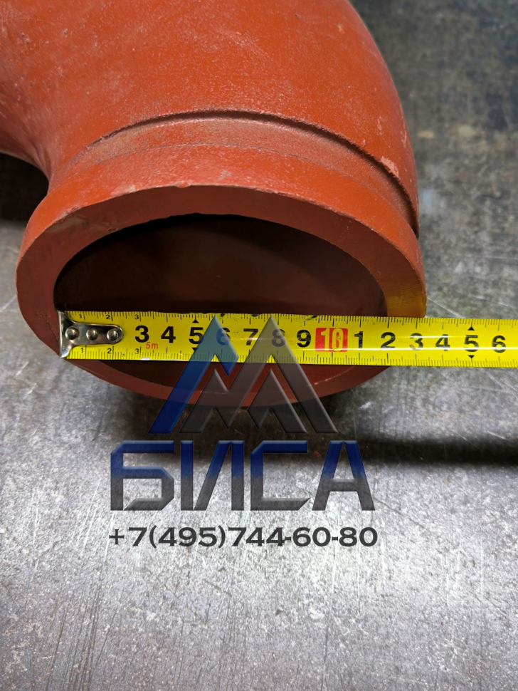 Колено бетоновода DN 125 R180 90° SK148