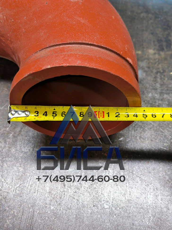 Колено бетоновода DN 125 R180 90° SK148