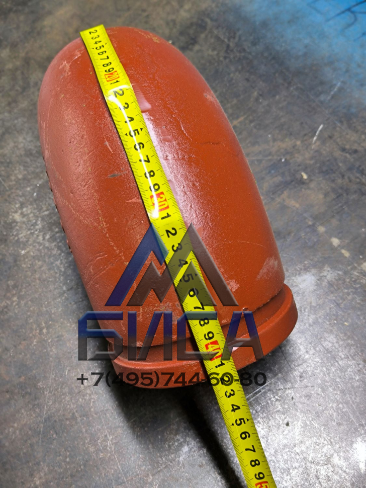 Колено бетоновода DN 125 R180 90° SK148