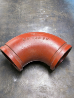 Колено бетоновода DN 125 R180 90° SK148