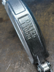 Замок бетоновода рычажный DN 125 SK148 PUTZMEISTER