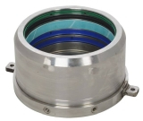 Опоры шибера и узел перемещения